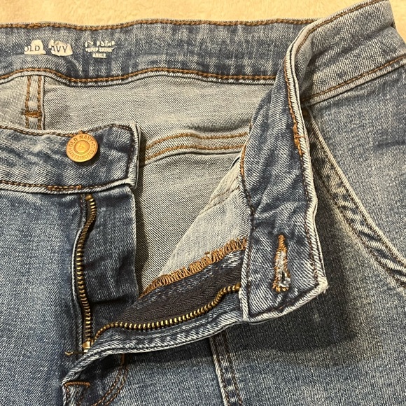 Old Navy Women’s Rockstar Super Skinny Ankle Light Wash Jeans Size 12 - Picture 5 of 9